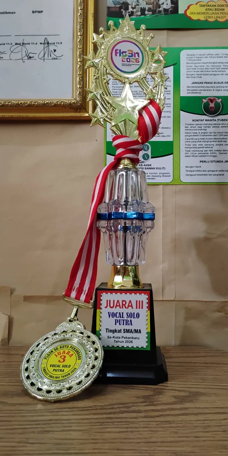 Juara 3 FLS3N Lagu Solo Pria